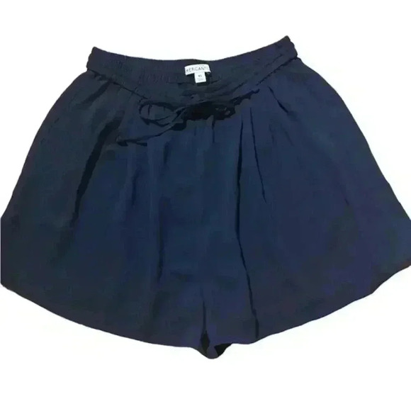 Mercantile By J.Crew Navy Blue Elastic Waist Casual Shorts,‎ XS - Picture 1 of 3